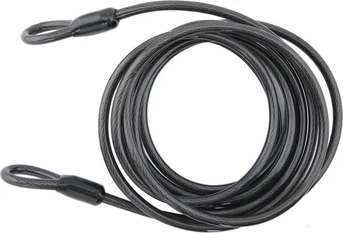 Security Plus Kabelschloss 5 Meter - Sicher und robust - Sonstige Elektroinstallationsartikel - Robustes Schlaufenkabel mit 5 Metern Länge für optimalen Diebstahlschutz von wertvollen Geräten.