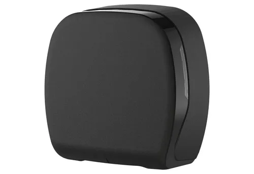 Hypafol Toilettenpapierhalter Jumbo Toilettenpapierspender (1 oder 2 Rollen) weiß oder schwarz matt