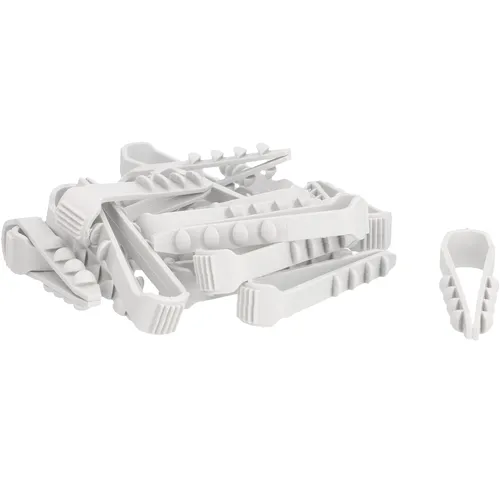 Dübelklemmschelle 3-13mm grau 20 Stück in grau von UNITEC