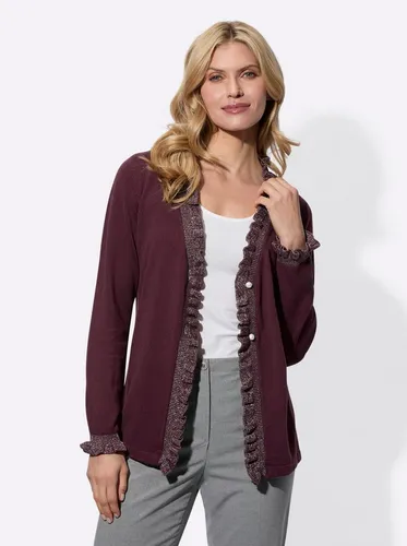 Sieh an! Strickjacke Strickjacke Langarm Jersey von Sieh an!