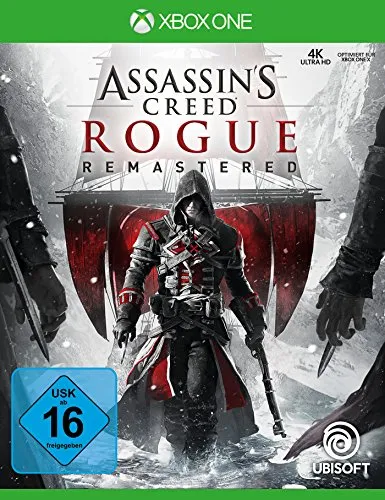 Assassin's Creed: Rogue Remastered - Actionspiel für Xbox One und PS4, neu gemastert mit beeindruckender 4K-Grafik. Erlebe die düstere Verwandlung vom Assassinen zum gefürchteten Templer im 18. Jahrhundert Nordamerika.