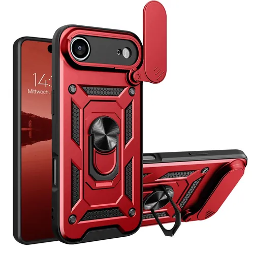 Handy Hülle für Apple iPhone 17 Air Handyhülle Schutz Case Cover Rot