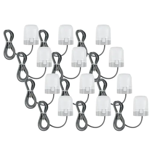 Homematic IP Smart Home 12er-Set Stellantrieb - motorisch, HmIP-VDMOT - Fußbodenheizung mit 12 motorischen Stellantrieben für präzise Temperaturregelung und effiziente Heizungssteuerung in Ihrem Smart Home.