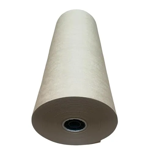 Packen24 Kraftpapier Packpapier Natron Rollen 500 mm - Hochwertiges Natronpapier auf Plastikkern, ca. 250 lfm pro Rolle, ideal für Verpackungen. Robustes, maschinenglattes Papier, perfekt für den professionellen Einsatz in der Lebensmittelverpackung.