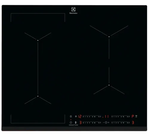 ELECTROLUX EIL63443 Induktionskochfeld 59X52 Schwarz 4 Kochzonen Slider Touch