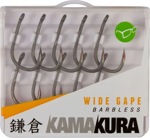 Korda™ Kamakura Wide Gape Barbless vel. 8 - KAM04