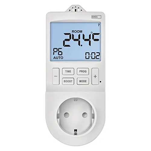 EMOS 2in1 Steckdosenthermostat P5660SH von EMOS