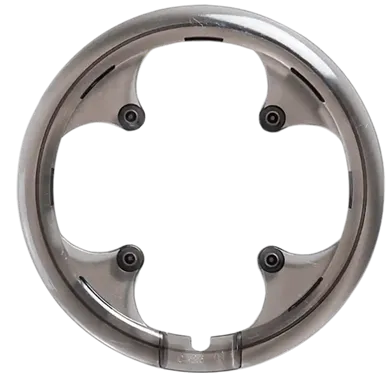 Mounty Kettenrad-Abdeckung grau