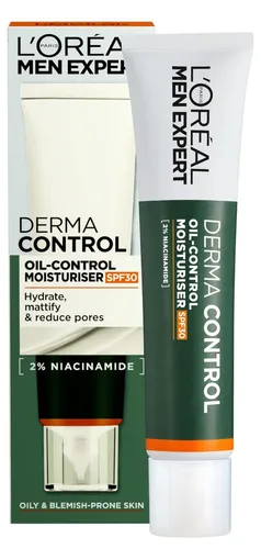 L´Oréal Paris Men Expert Pflegende Creme Derma Control Oil-Control Moisturiser SPF 30 40 ml