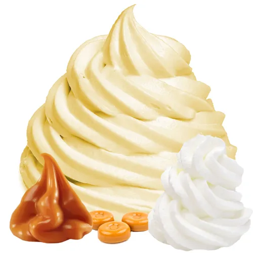 Karamell Sahne Frozen Joghurt Pulver 333 g von Gino Gelati