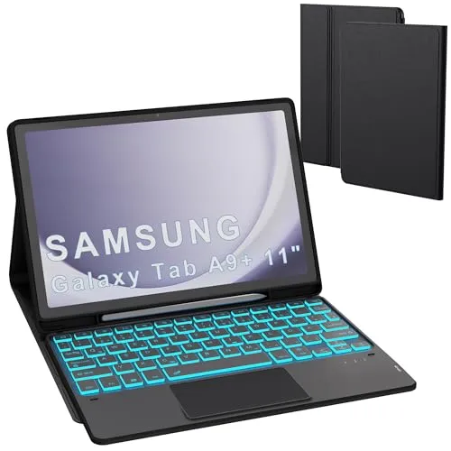 Galaxy Tab A9+ Hülle mit Tastatur