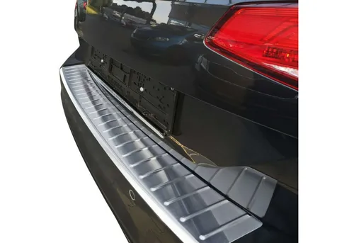 RECAMBO Ladekantenschutz für VW Golf 7 Variant - Abdeckblenden mit hochwertigem V2A Edelstahl für perfekten Schutz und exklusive Optik. Einfache Montage mit vormontiertem Spezialklebeband, 100% passgenau dank 3D-Passform.