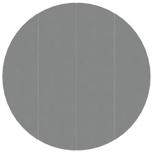 vidaXL Pool-Bodentuch Hellgrau Ø428 cm von vidaXL