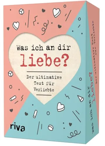 Was ich an dir liebe? – Der ultimative Test für Verliebte: Über 100 liebevolle und außergewöhnliche Quizfragen für Paare. Das perfekte Geschenk zu Hochzeit, Jahrestag, Valentinstag