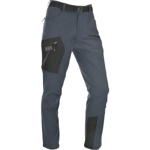 MAUL Sport Etzel Ultra - Lange Hose elas. anthra/schwarz (0501) 56 - Wanderhose für Herren, ideal für Outdoor-Abenteuer. Wasserabweisend, schnelltrocknend und mit Komfortbund bietet sie maximale Bewegungsfreiheit und Tragekomfort.