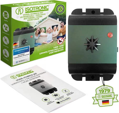 Produktbild ISOTRONIC Vogelschreck zur Abwehr von Vögeln