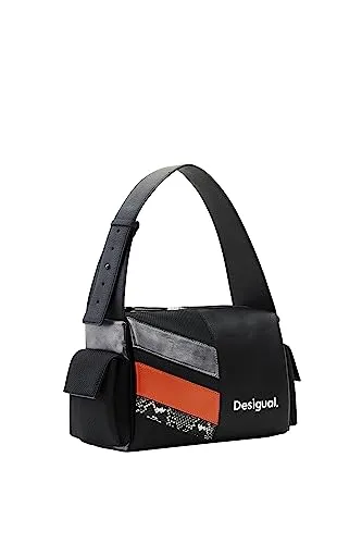 Desigual Women's Mone_Polka Habana, Black in schwarz von Desigual