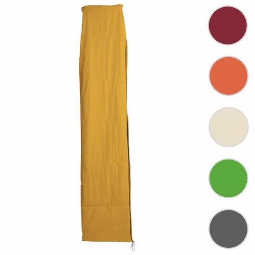 Schutzhülle HWC für Ampelschirm bis 4 m - Sonnenschirm-Zubehör mit praktischem Reißverschluss, wasserdichter PVC-Beschichtung und Kordelzug für optimalen Schutz und einfache Handhabung.