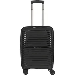 Stratic Bright+ Hartschalen-Koffer S - Smart und sicher reisen - Koffer, ausgestattet mit NFC-Chip für Smartphone-Steuerung, wasserabweisend und erweiterbar um 10% für flexibles Packen.