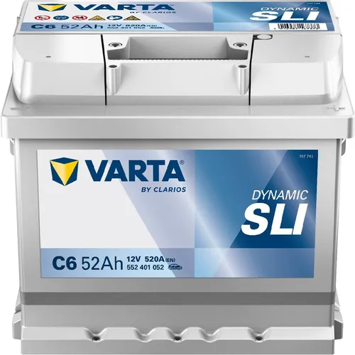VARTA Dynamic SLI C6 Autobatterie 552401052K262