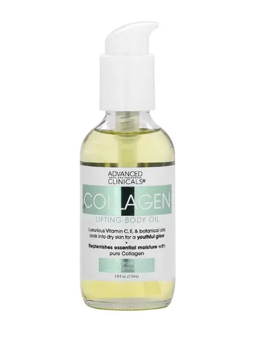 Produktbild Advanced Clinicals, Kollagen-Lifting-Körperöl, 112 ml