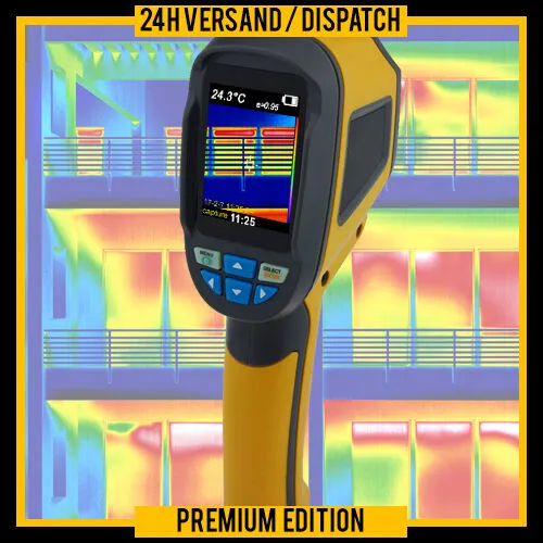 WÄRMEBILDKAMERA INFRAROT THERMOGRAFIE ENERGIEAUSWEIS GEBÄUDE WAND MESSUNG IR4