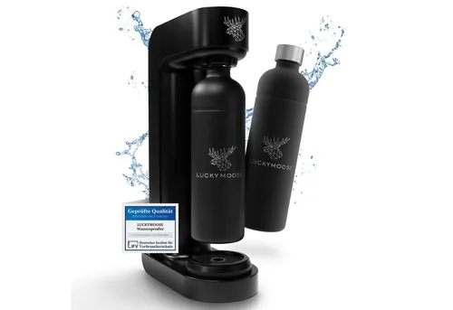 Wassersprudler Schwarz von Luckymoose