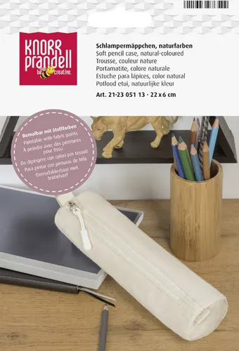 KNORR prandell Baumwoll-Schlamper-Etui, natur