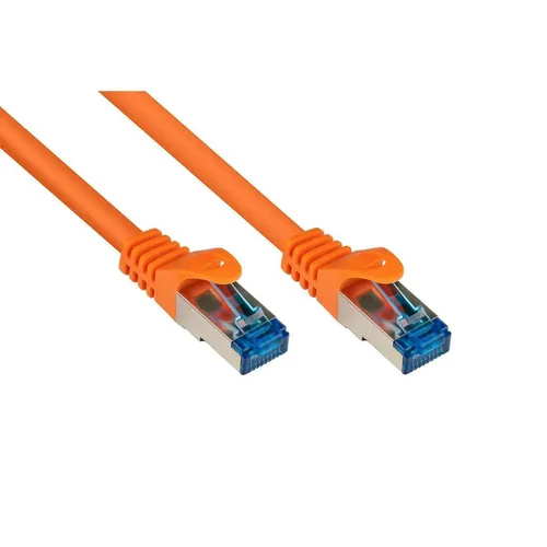 8060-H005O - Patchkabel Cat.6a, S/FTP, 0,5m, orange