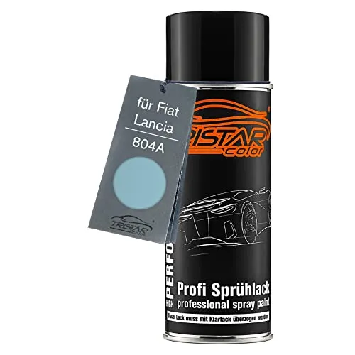 TRISTARcolor Autolack Spraydose für Fiat/Lancia 804A Azzurro Astrale Metallic Basislack Sprühdose 400ml