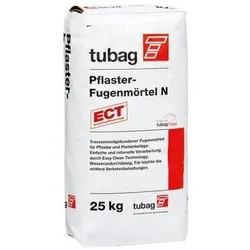 tubag PFN anthrazit Pflasterfugenmörtel - 25 kg Sack - Trasszementgebundener Pflasterfugenmörtel für Natur- und Betonsteinpflaster, ideal für Flächen mit leichter Verkehrsbelastung. Mit Easy Clean Technology für einfache Verarbeitung und wasserundurchlässig.