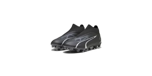 Puma ULTRA MATCH+ LL FG/AG Fußballschuhe Größe 44,5 - Hochwertige Fußballschuhe für Erwachsene mit schnürsenkellosem Design und leichtem Mesh-Obermaterial für optimale Ballkontrolle und Traktion auf festen sowie künstlichen Spielflächen.