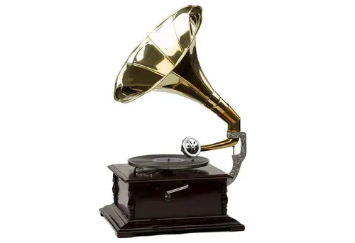 Aubaho Dekoobjekt Nostalgie Grammophon von Aubaho