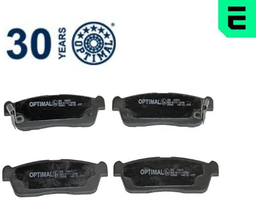 Produktbild Optimal Bremsbelagsatz BP-12413 für Scheibenbremsen