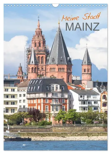 Dietmar Scherf | Meine Stadt Mainz 2026 Wandkalender - Kalender im DIN A3 Format mit 14 beeindruckenden Fotografien, die Mainz in all seiner Pracht zeigen – ideal für Kunst- und Reisefans.