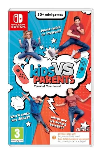 Kids v Parents (Nintendo Switch, Code-In-Box)