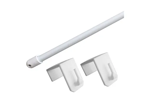 Gardinen- & Vorhangstangen Weiß von dekondo