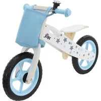 Joyz Holz Laufrad Blau für Kinder ab 2 Jahren