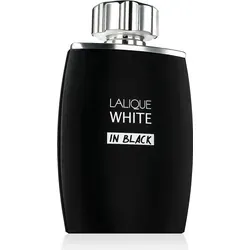 Lalique White in Black Eau de Parfum 125ml Spray - Damendüfte mit einem kontrastreichen, aromatisch-würzigen Charakter, ideal für moderne Männer, die Eleganz und Individualität schätzen. Ein einzigartiger Flacon, beschreibbar mit Kreide, macht ihn zum perfekten Geschenk.