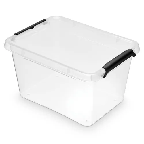 Klappbox Ben in Anthrazit Silberfarben in grau von keeeper