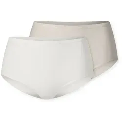 Schiesser Midislip Modal Essentials (2er-Pack) mit angenehmen Material beige|grau 44