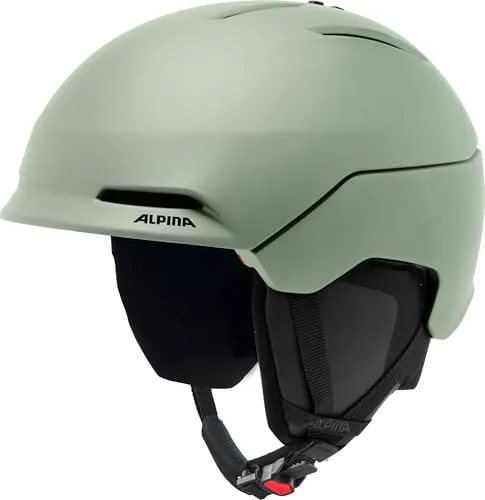 Alpina NAX Skihelm für Unisex-Erwachsene, Willow-Green matt von Alpina