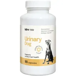 Urinary Dog – Nahrungsergänzung für Hunde mit Harnwegsproblemen, 90 Kapseln - Urinary Dog ist ein spezielles Präparat in Kapselform, das zur Unterstützung der Harnwege von Hunden entwickelt wurde. Mit geprüften Inhaltsstoffen bietet es eine optimale Ergänzung zur täglichen Pflege.