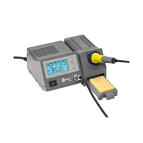 Fixpoint 51098 Digitale Lötstation EP5 48 W mit LCD-Anzeige