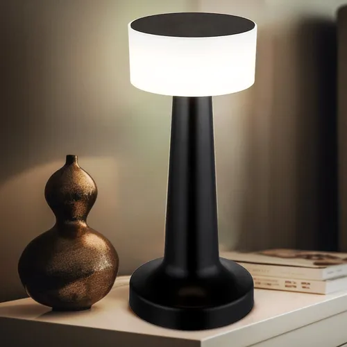 Tischlampe Tischleuchte Beistelllampe Schlafzimmerleuchte Touch dimmbar USB LED