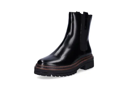 Tamaris Damen Chelsea Boot schwarz, Größe 40 EU - Stylischer Chelseaboot für den urbanen Look. Aus hochwertigem Lederimitat gefertigt, bietet er Komfort und Vielseitigkeit für jeden Anlass.