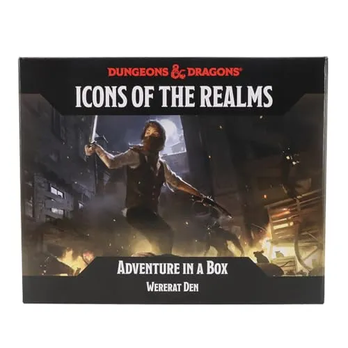 Produktbild WizKids D&D Icons of The Realms Miniatures prépeintes Adventure in a Box - Wererat Den