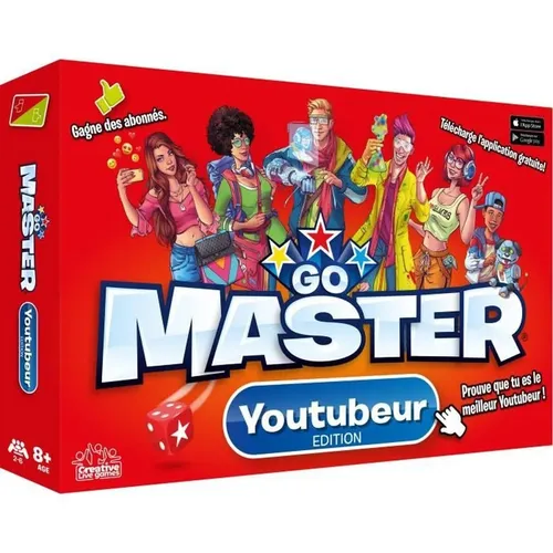 Go Master Youtuber Gesellschaftsspiel