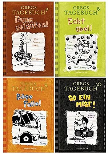 Gregs Tagebuch 10 + 7,8,9 gebunden