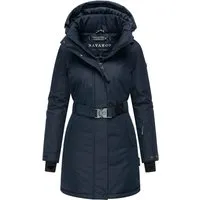 Navahoo Damen Winterparka Frostkuss – stilvoll & warm - Eleganter Damenparka mit funktionaler Wärmeisolierung. Taillierter Schnitt, abnehmbare Kapuze und praktische Taschen machen ihn zum idealen Begleiter für kalte Tage. Erhältlich in 7 Farben, Größen S–3XL.